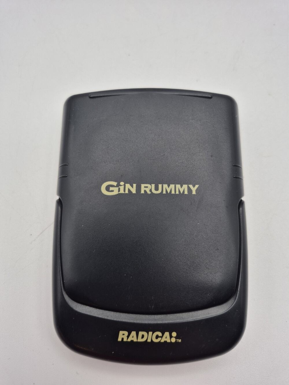 Vintage Radica Gin Rummy Electronic Handheld Game 1999 Model 3662 Tested